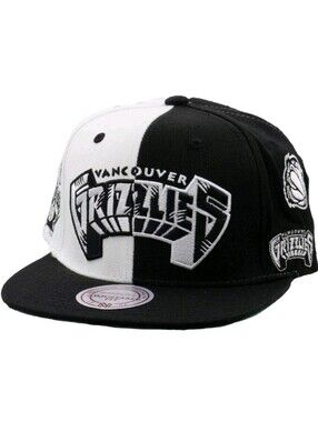 Vancouver Grizzlies Mitchell & Ness Hardwood Classics Night & Day Snapback Hat